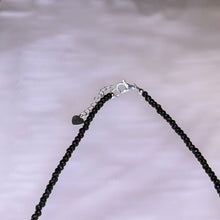 Load image into Gallery viewer, Smoky Quartz Pi Xiu Black Spinel Necklace 茶晶貔貅黑色尖晶石项链
