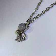 Load image into Gallery viewer, Labradorite Little Devil Necklace 拉长石灰月光石小恶魔项链
