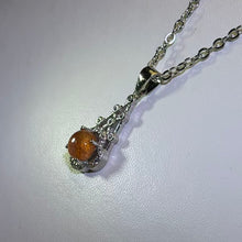 Load image into Gallery viewer, Golden Strawberry Quartz Tiered Pendant Necklace 金色草莓晶三层点缀吊坠项链

