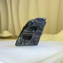 Load image into Gallery viewer, Black Tourmaline Raw Stone Figurine 黑碧玺原石摆件
