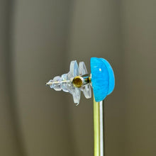 Load image into Gallery viewer, Amazonite Stud Earrings 天河石简约耳钉
