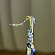 Load image into Gallery viewer, Pāua Abalone Shell Dangle Earrings 鲍贝吊坠耳钩
