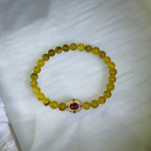 Load image into Gallery viewer, Amber Radiant Halo Bracelet 琥珀蜜蜡璀璨光环手串
