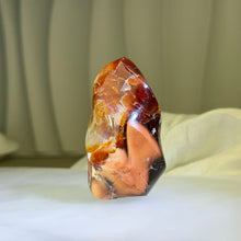 Load image into Gallery viewer, Carnelian Natural Flame Figurine 红玛瑙天然火焰原石摆件
