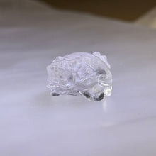 Load image into Gallery viewer, Phantom Quartz Dragon Turtle Figurine 幽灵水晶龙龟治愈摆件
