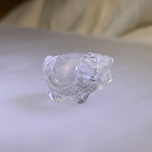 Load image into Gallery viewer, Phantom Quartz Dragon Turtle Figurine 幽灵水晶龙龟治愈摆件
