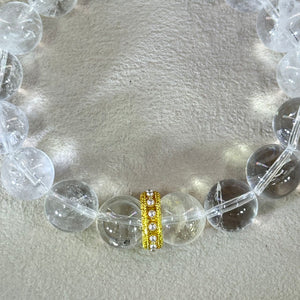 Clear Quartz Beads Bracelet 白水晶手串